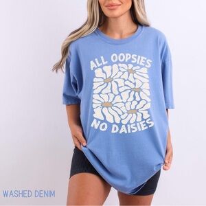 Comfort Colors Blue Graphic Tee